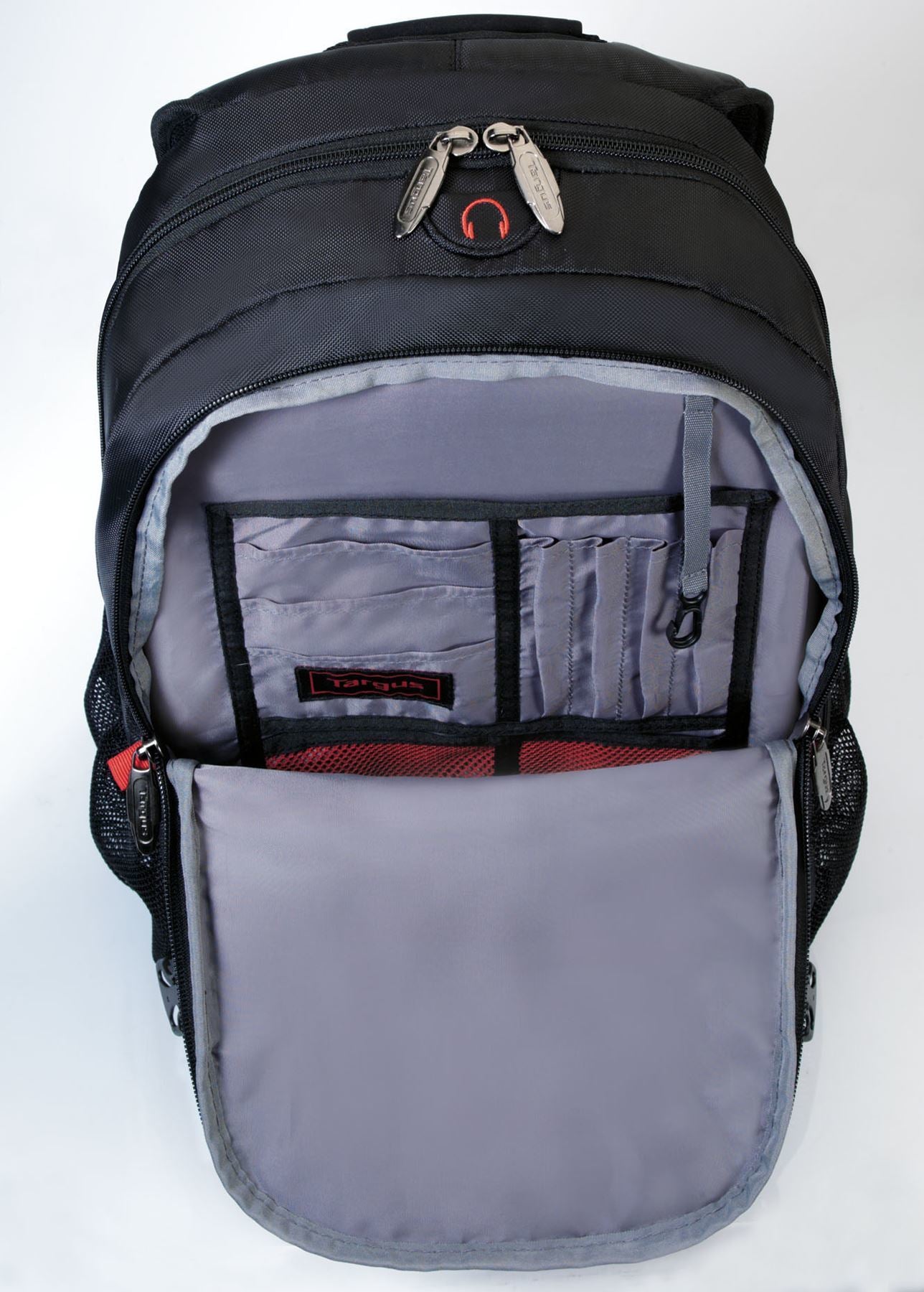 Targus Terra backpack Black/Red Polyester-3