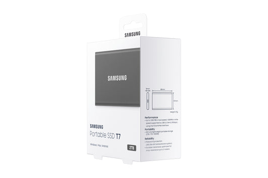 Samsung Portable SSD T7 2 TB Grey-10
