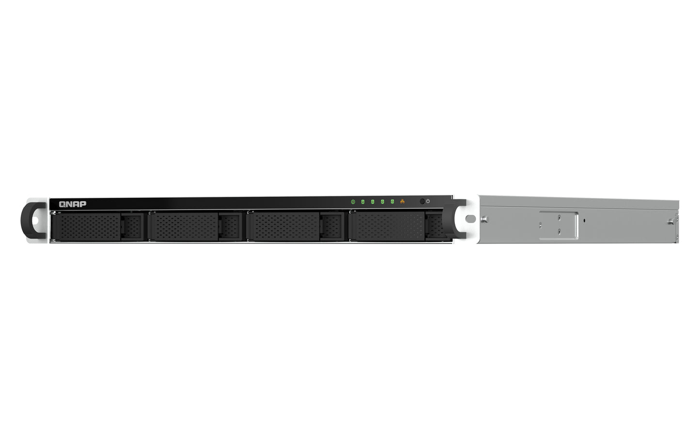 QNAP TS-464U NAS Rack (1U) Ethernet LAN Black N5095-4