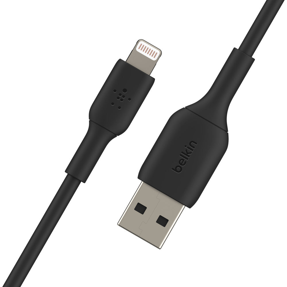 Belkin BoostCharge Lightning to USB-A Cable  1m - For Apple Devices - Black-2