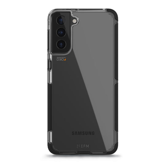 EFM Cayman Case Armour with D3O Signal Plus - For Samsung Galaxy S21 5G - Black/Space Grey-0