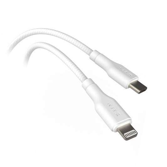EFM Type-C to Lightning Braided Cable - For Apple Devices - 3M Length-0