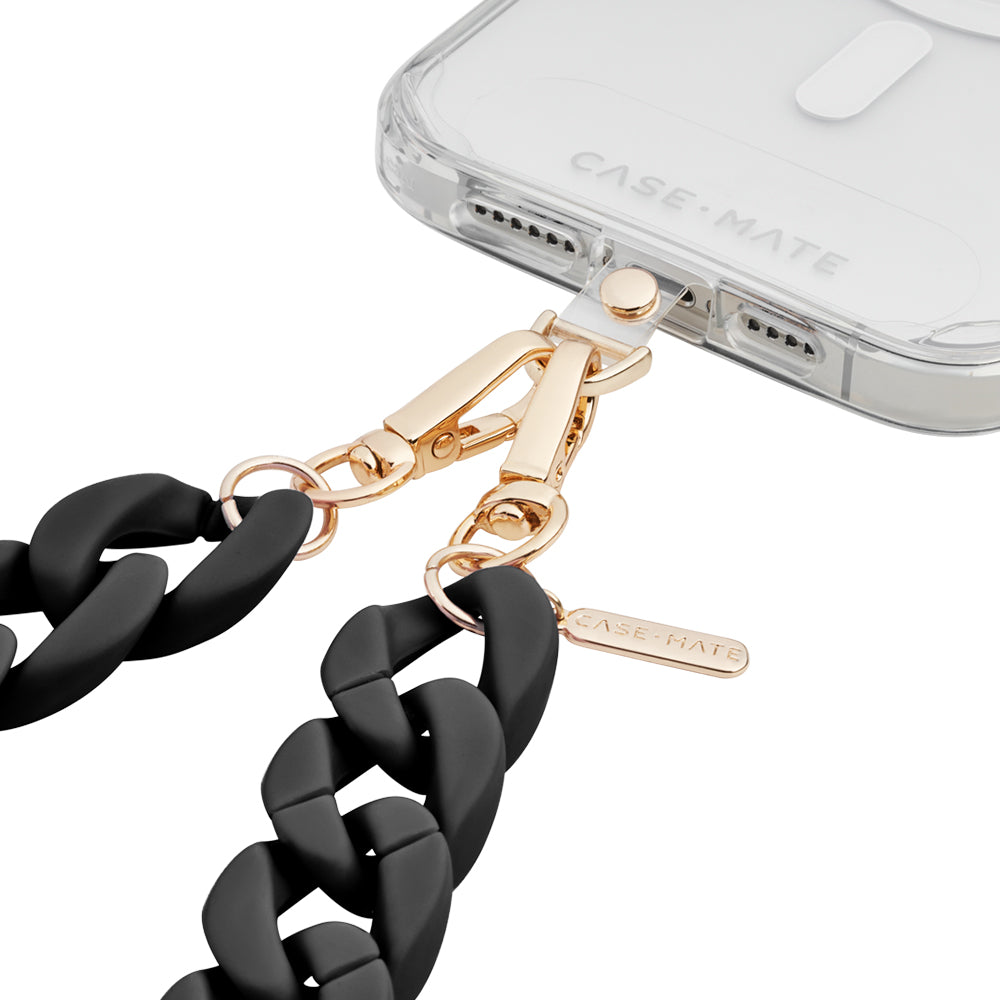 Case-Mate Phone Crossbody Chain - Universal - Black-2