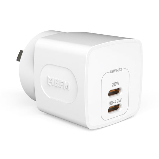EFM 48W GaN Wall Charger - With Power Delivery and PPS-0