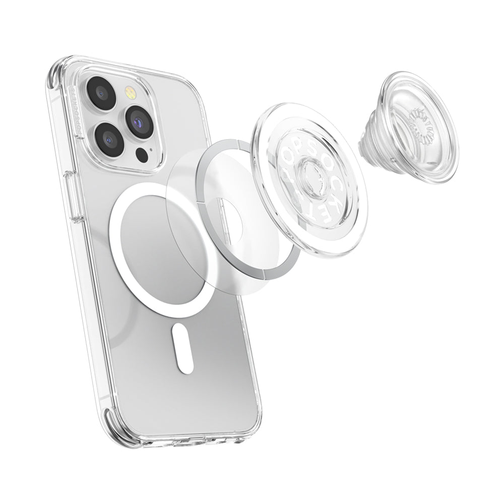 Popsockets Magsafe PopGrip - Clear-5