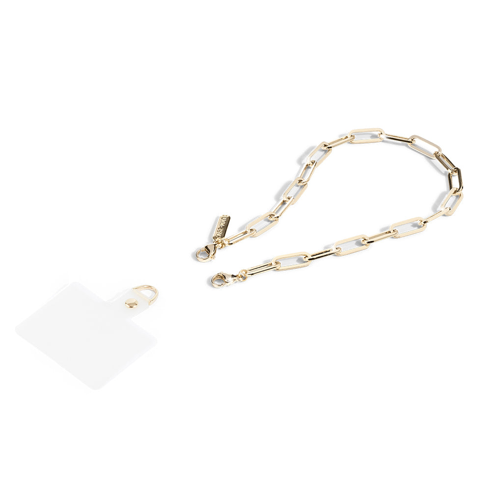 Case-Mate Link Chain Phone Wristlet - Champagne-3