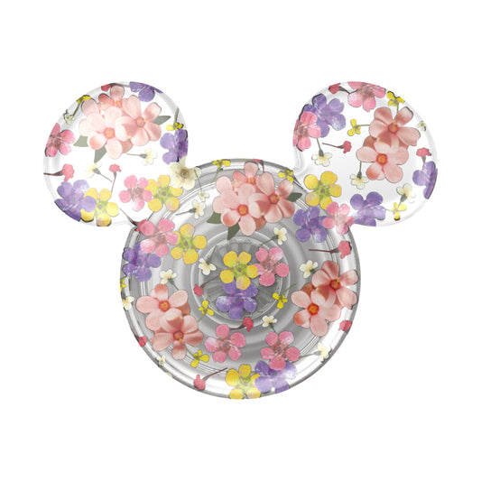 PopSockets PopGrip Licensed (Gen2) - Disney Translucent Mickey Mouse Cascading Flowers-0