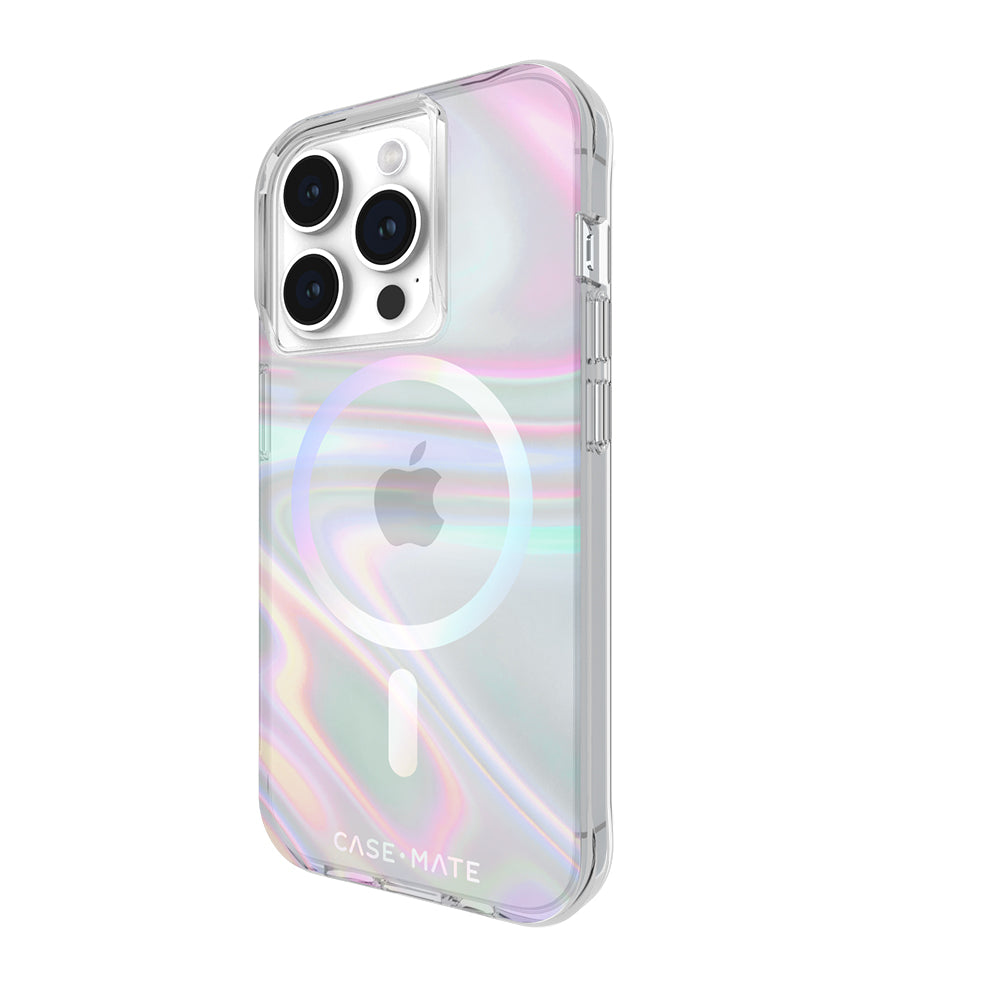 Case-Mate Soap Bubble MagSafe Case - For iPhone 15 Pro - Iridescent-2