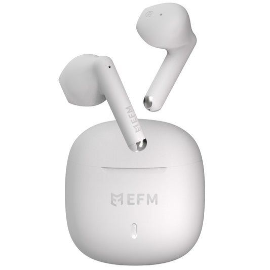 EFM Kansas TWS Earbuds - With Fast Charge - White-0