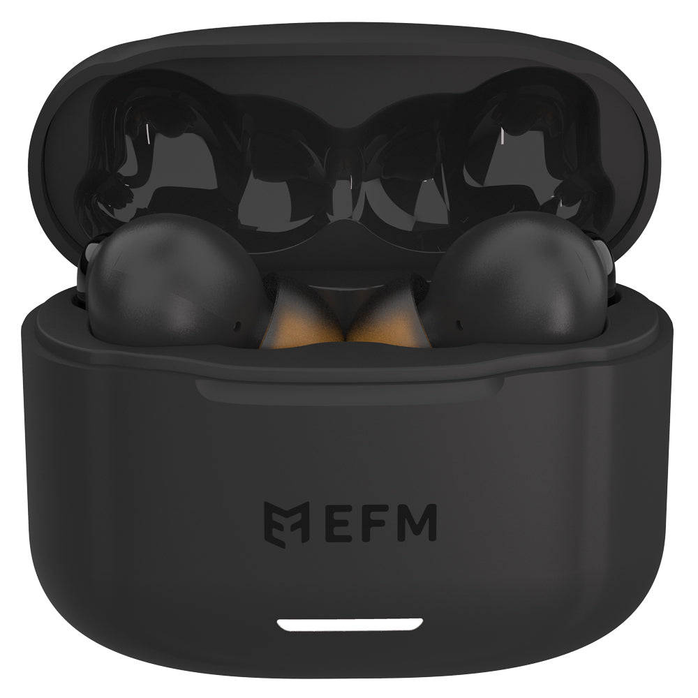 EFM New Orleans TWS Earbuds - With Active Noise Cancelling - Black-1
