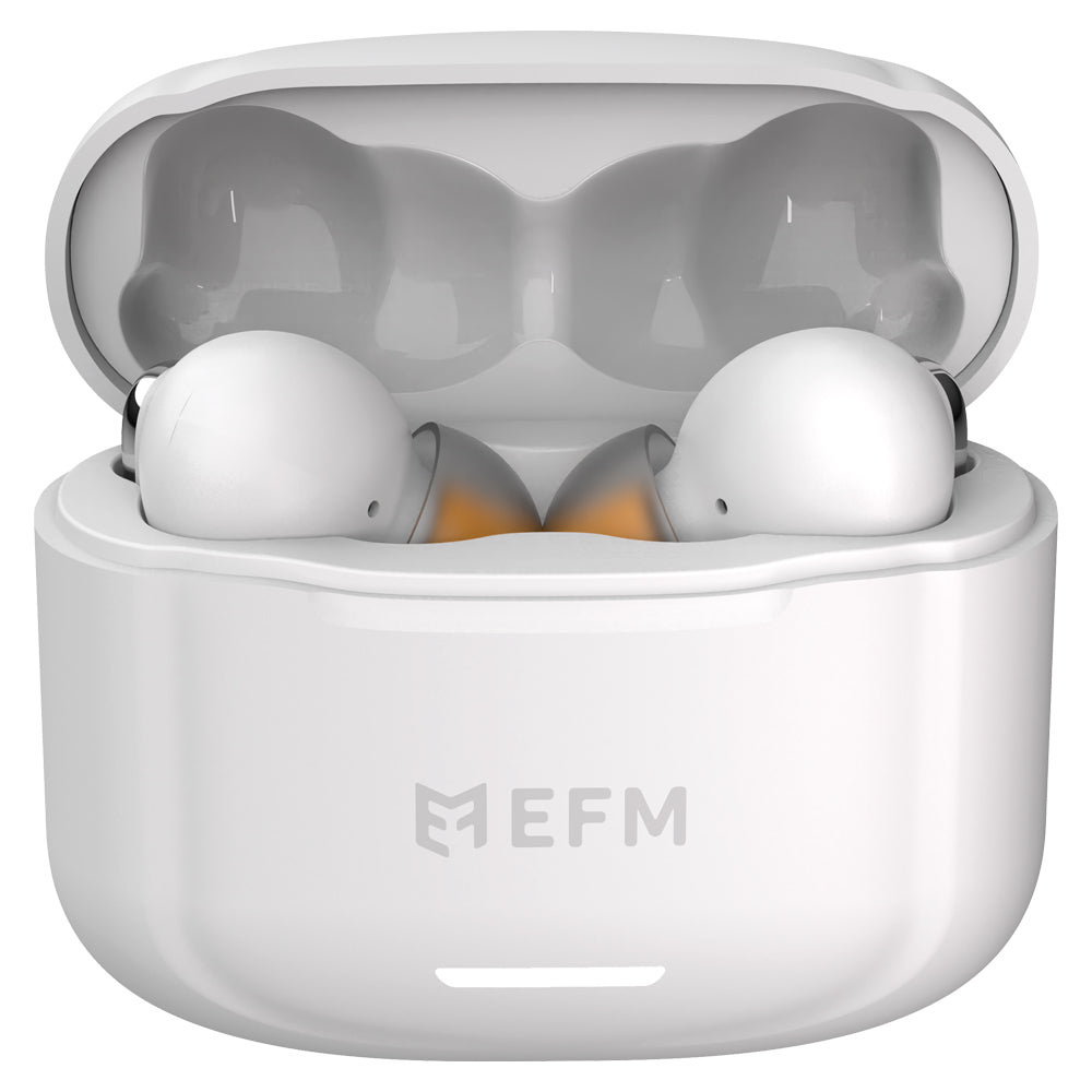 EFM New Orleans TWS Earbuds - With Active Noise Cancelling - White-1