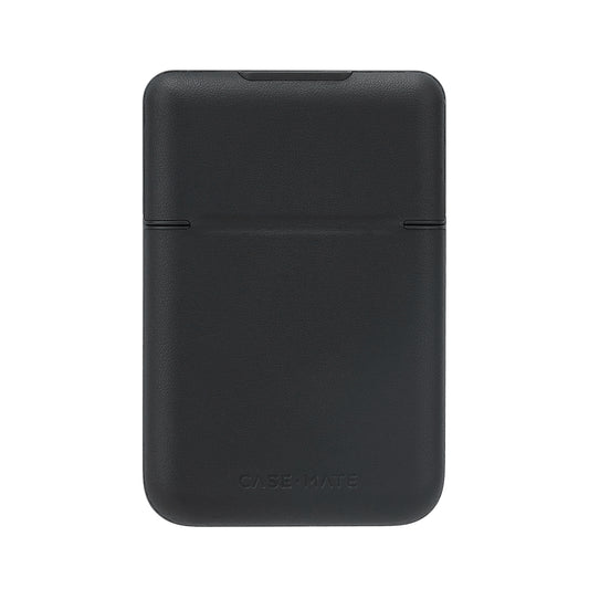 Case-Mate Magnetic Leather Flip Wallet Case - For MagSafe - Black-0