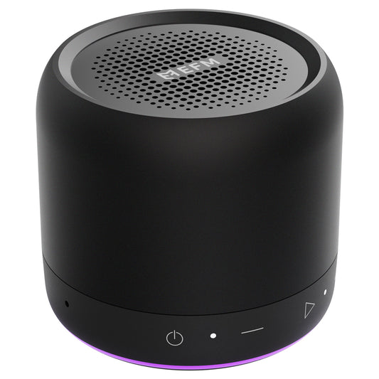 EFM Cloudbreak Mini Bluetooth Speaker - With Dynamic Lighting Effects - Black-0