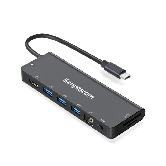 Simplecom CHN590 USB-C SuperSpeed 9-in-1 Multiport Docking Station-0