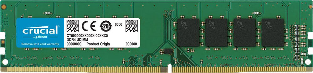 Crucial 16GB (1x16GB) DDR4 UDIMM 2400MHz CL17 Single Stick Desktop PC Memory RAM-0