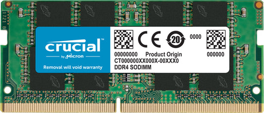 Crucial 16GB (1x16GB) DDR4 SODIMM 3200MHz CL22 1.2V Un-Ranked Notebook Laptop Memory RAM-0