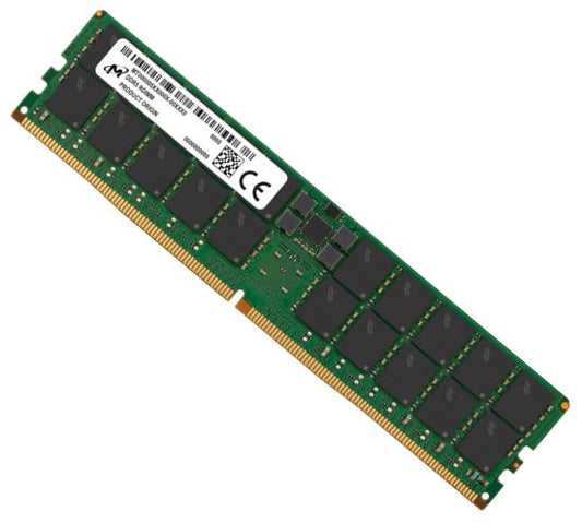 Micron/Crucial 96GB (1x96GB) DDR5 RDIMM 4800MHz CL40 2Rx4 ECC Registered Server Data Center Memory 3yr wty-0