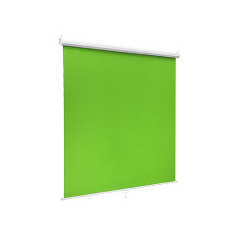 Brateck106'' Wall-Mounted Green Screen Backdrop Viewing Size(WxH):180×200cm (LS)-0