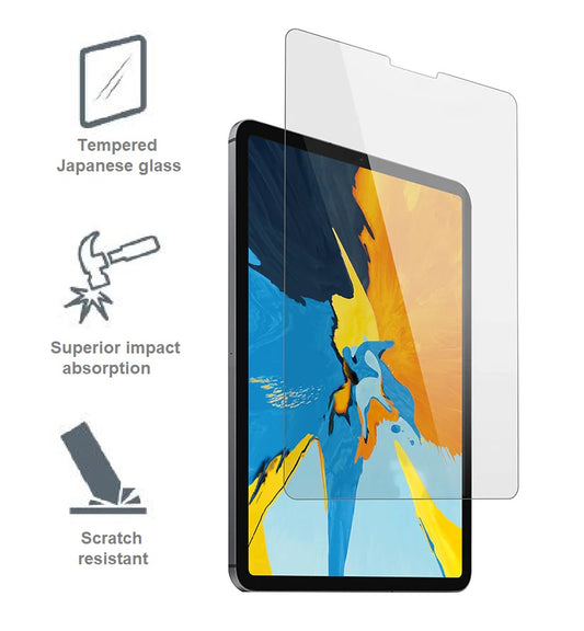 Cygnett OpticShield Apple iPad Air 10.9 (4th/5th/6th Gen) / iPad Pro 11 (1st/2nd/3rd/4th/5th Gen) Tempered Glass Screen Protector -(CY2704CPTGL)-0