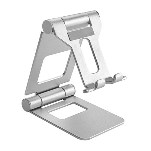 Brateck Aluminium Foldable Stand Holder for Phones and Tablets- Silver-0