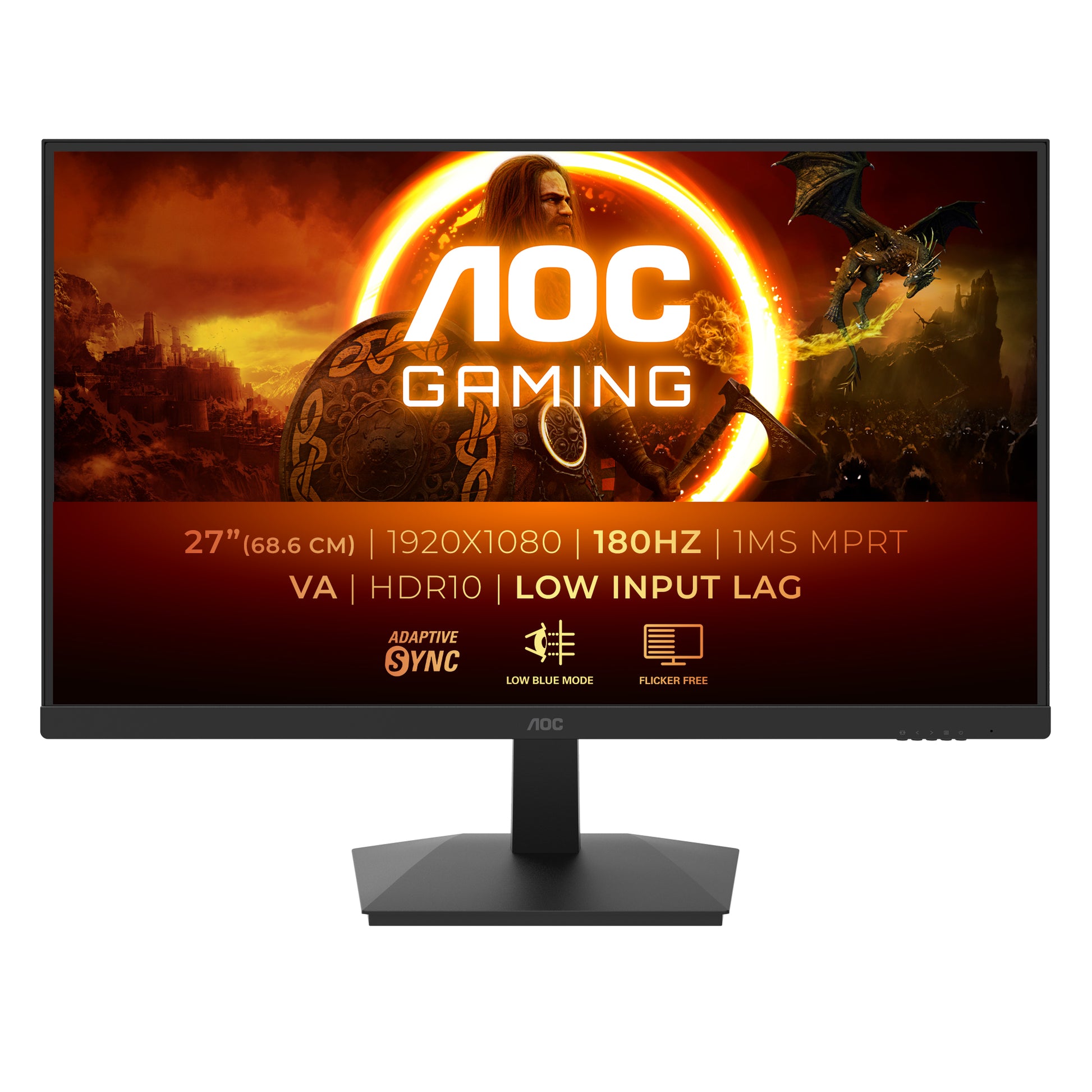 AOC G1 27G15N computer monitor 68.6 cm (27") 1920 x 1080 pixels Full HD LCD Black-0