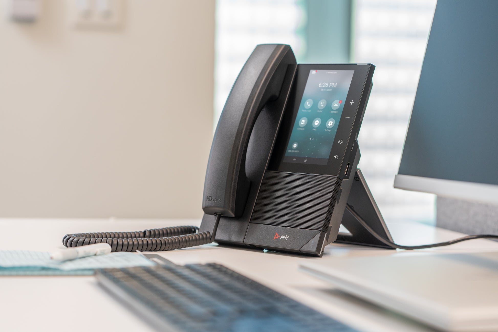 POLY CCX 505 Business Media Phone for Microsoft Teams and PoE-enabled-9
