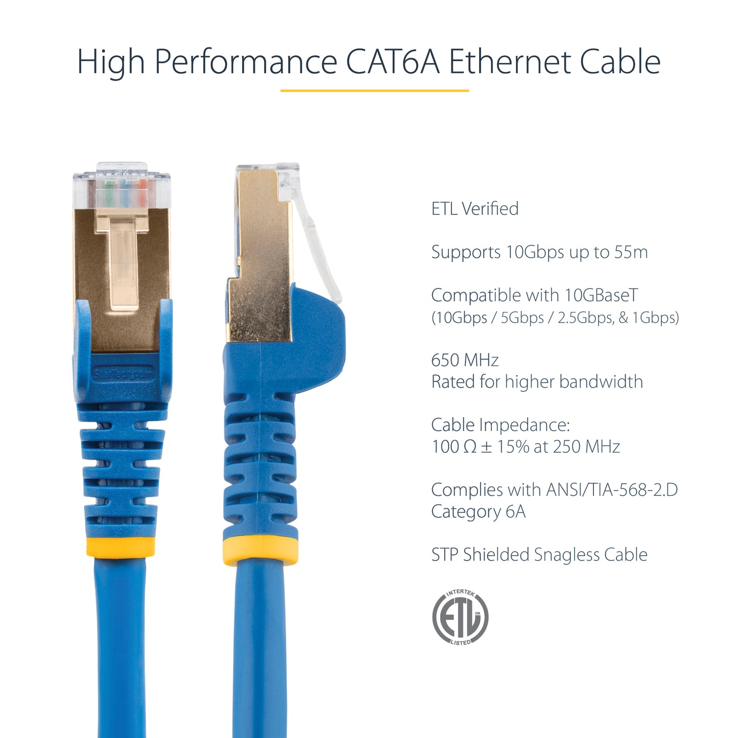 StarTech.com CAT6a Ethernet Cable-4