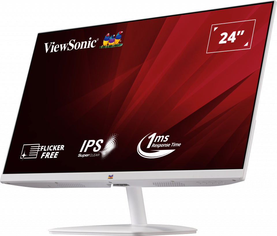 Viewsonic VA2432-H-W computer monitor 61 cm (24") 1920 x 1080 pixels Full HD LED White-2