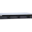 QNAP TS-431XeU NAS Rack (1U) Ethernet LAN Black, Stainless steel Alpine AL-314-7