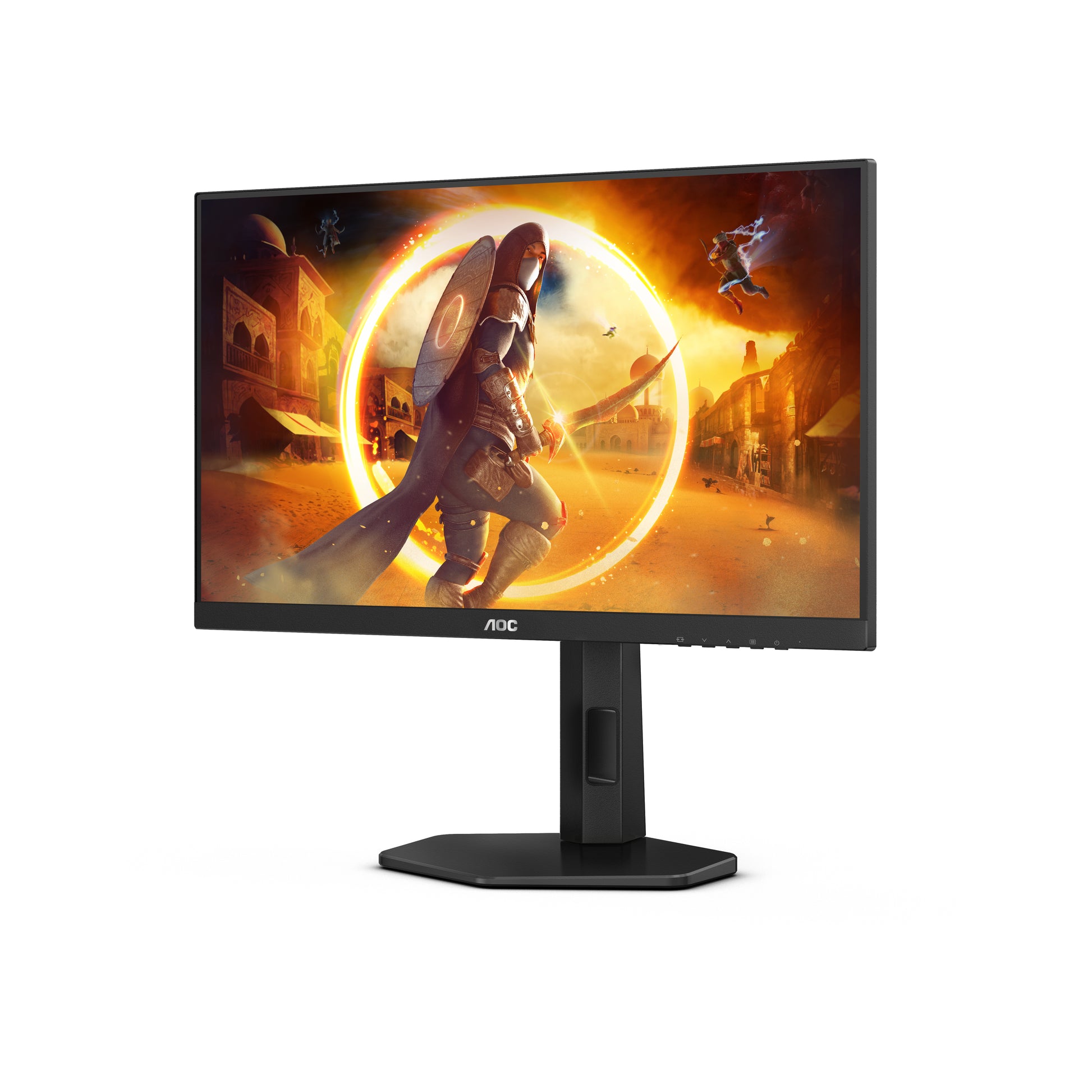 AOC 24G4 computer monitor 60.5 cm (23.8") 1920 x 1080 pixels Full HD Black, Red-6