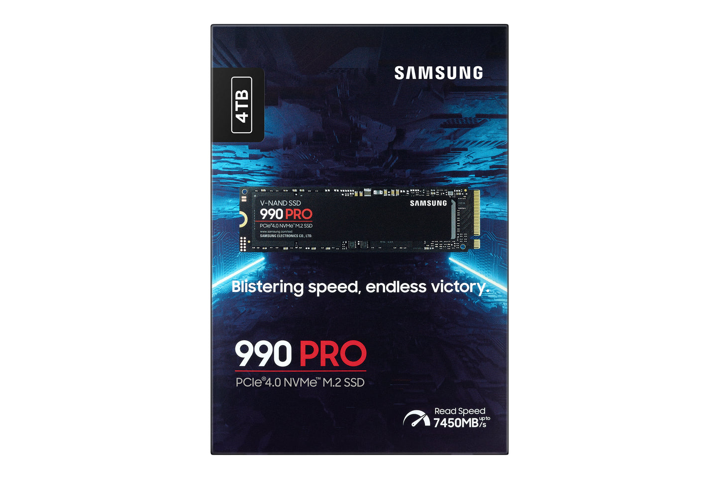 Samsung 990 PRO M.2 4 TB PCI Express 4.0 NVMe V-NAND MLC-4