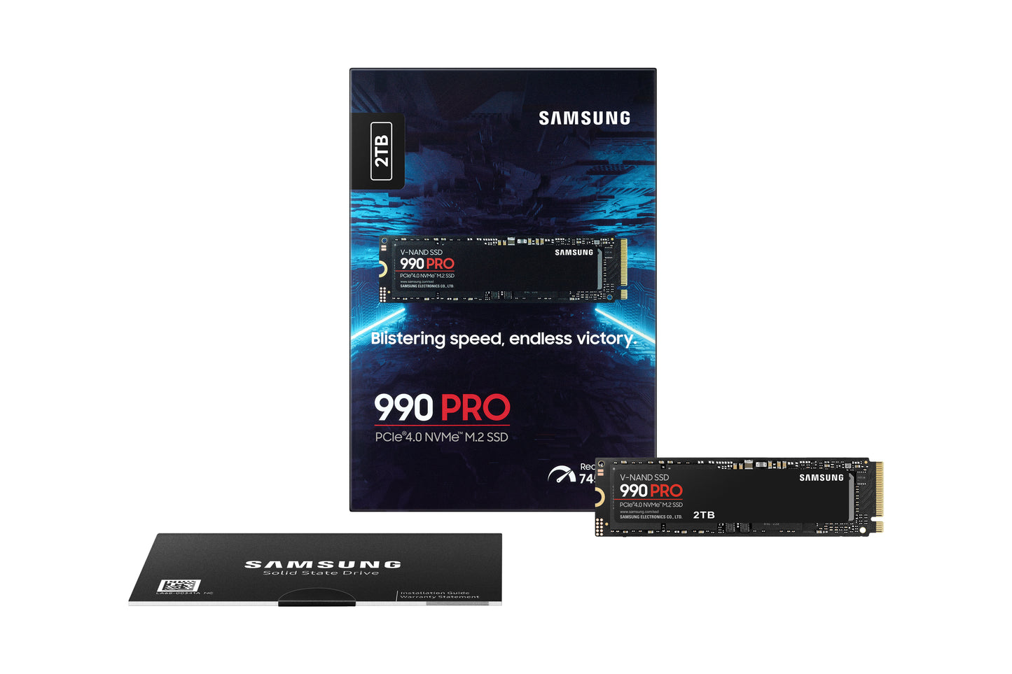 Samsung 990 PRO M.2 2 TB PCI Express 4.0 NVMe V-NAND MLC-7