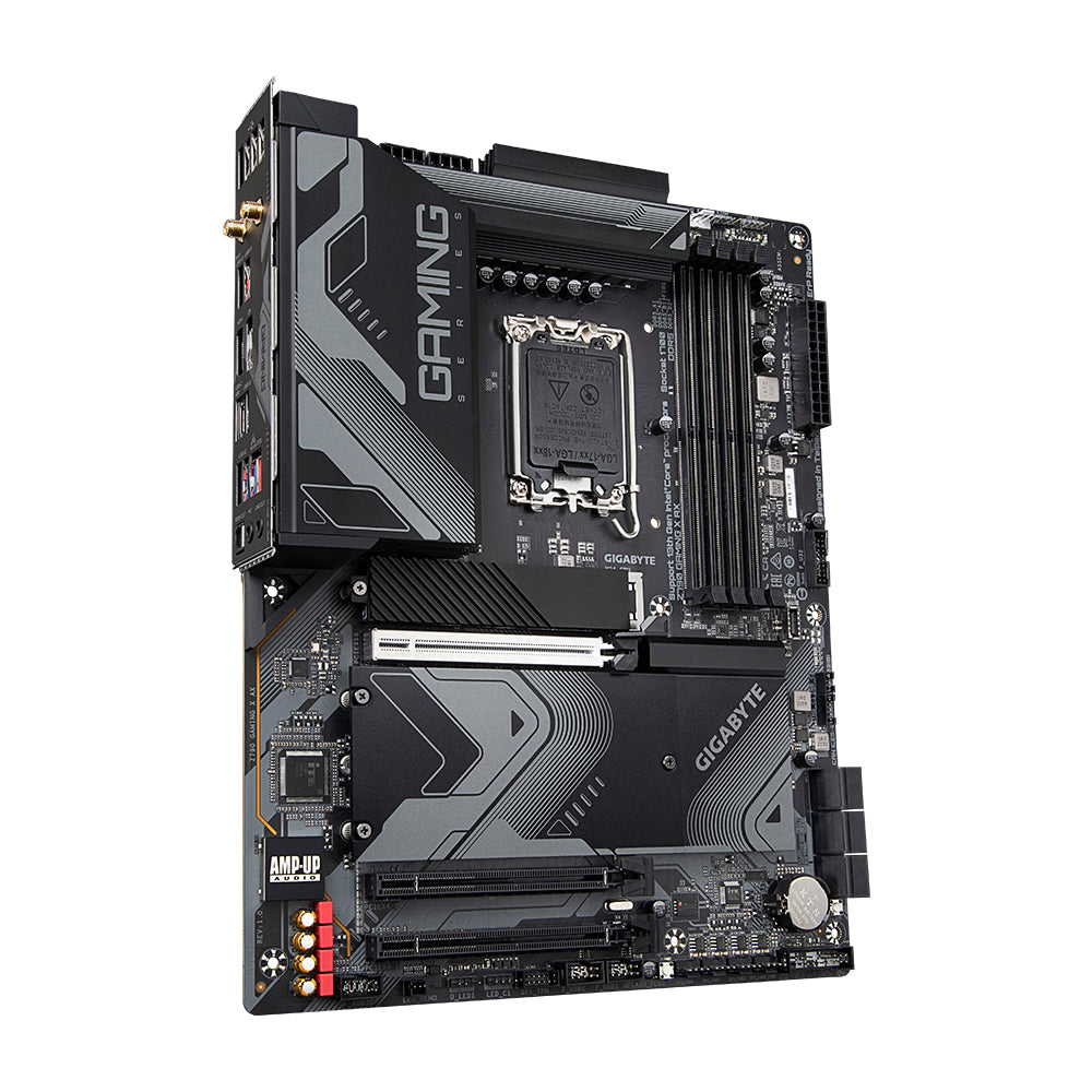 Gigabyte Z790 GAMING X AX Motherboard - Supports Intel Core 14th CPUs, 16*+1+2 Phases Digital VRM, up to 7600MHz DDR5, 4xPCIe 4.0 M.2, Wi-Fi 6E, 2.5GbE LAN , USB 3.2 Gen 2-4