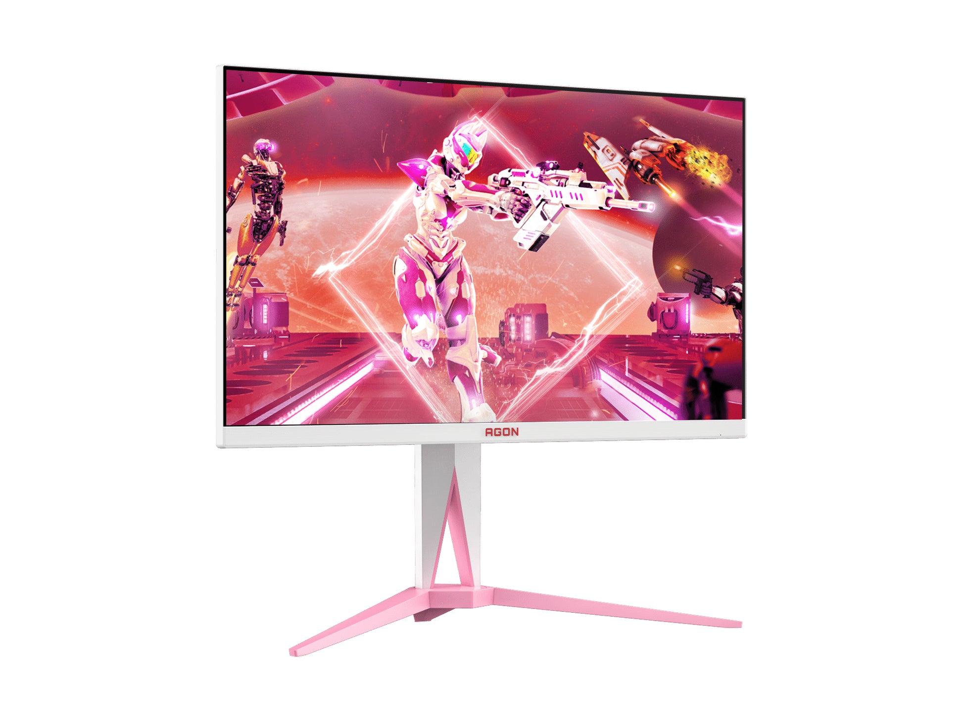 AOC AG275QXR computer monitor 68.6 cm (27") 2560 x 1440 pixels Quad HD LCD Pink, White-1