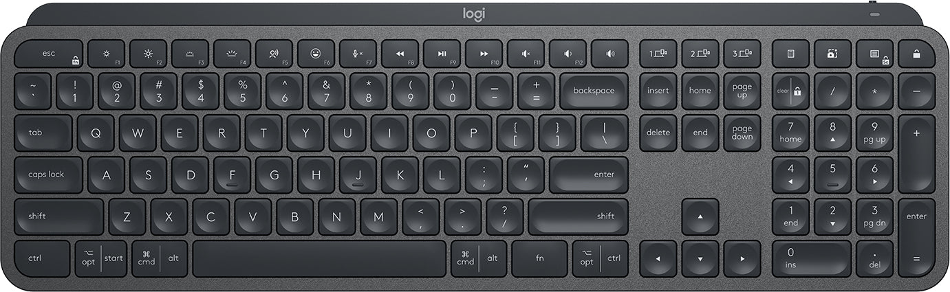 Logitech MX Keys Combo for Business keyboard Mouse included Office RF Wireless + Bluetooth QWERTY US English Graphite-3