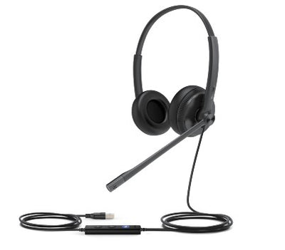 Yealink UH34 SE Stereo/Dual UC USB-A Headset Wired Head-band Calls/Music USB Type-A Black-0