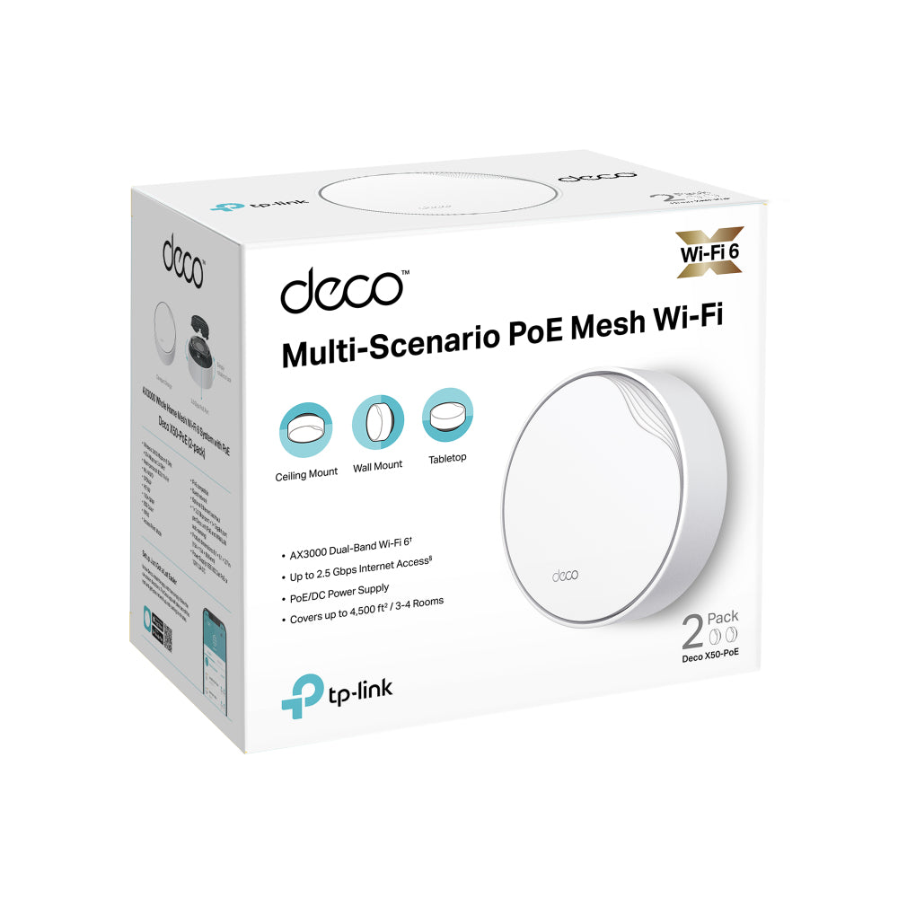 TP-Link AX3000 Whole Home Mesh WiFi 6 System with PoE-2