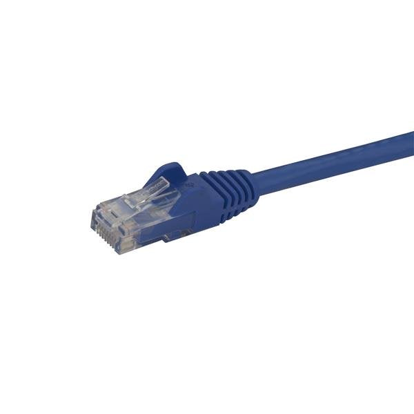 StarTech.com 3m CAT6 Ethernet Cable - Blue CAT 6 Gigabit Ethernet Wire -650MHz 100W PoE RJ45 UTP Network/Patch Cord Snagless w/Strain Relief Fluke Tested/Wiring is UL Certified/TIA-1