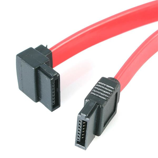 StarTech.com 12in SATA to Left Angle SATA Serial ATA Cable-0