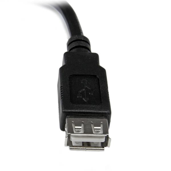 StarTech.com 6in USB 2.0 Extension Adapter Cable A to A - M/F-4