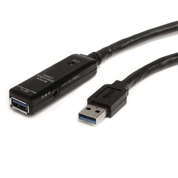 StarTech.com 5m USB 3.0 Active Extension Cable - M/F-0