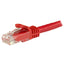 StarTech.com 3m CAT6 Ethernet Cable - Red CAT 6 Gigabit Ethernet Wire -650MHz 100W PoE RJ45 UTP Network/Patch Cord Snagless w/Strain Relief Fluke Tested/Wiring is UL Certified/TIA-1