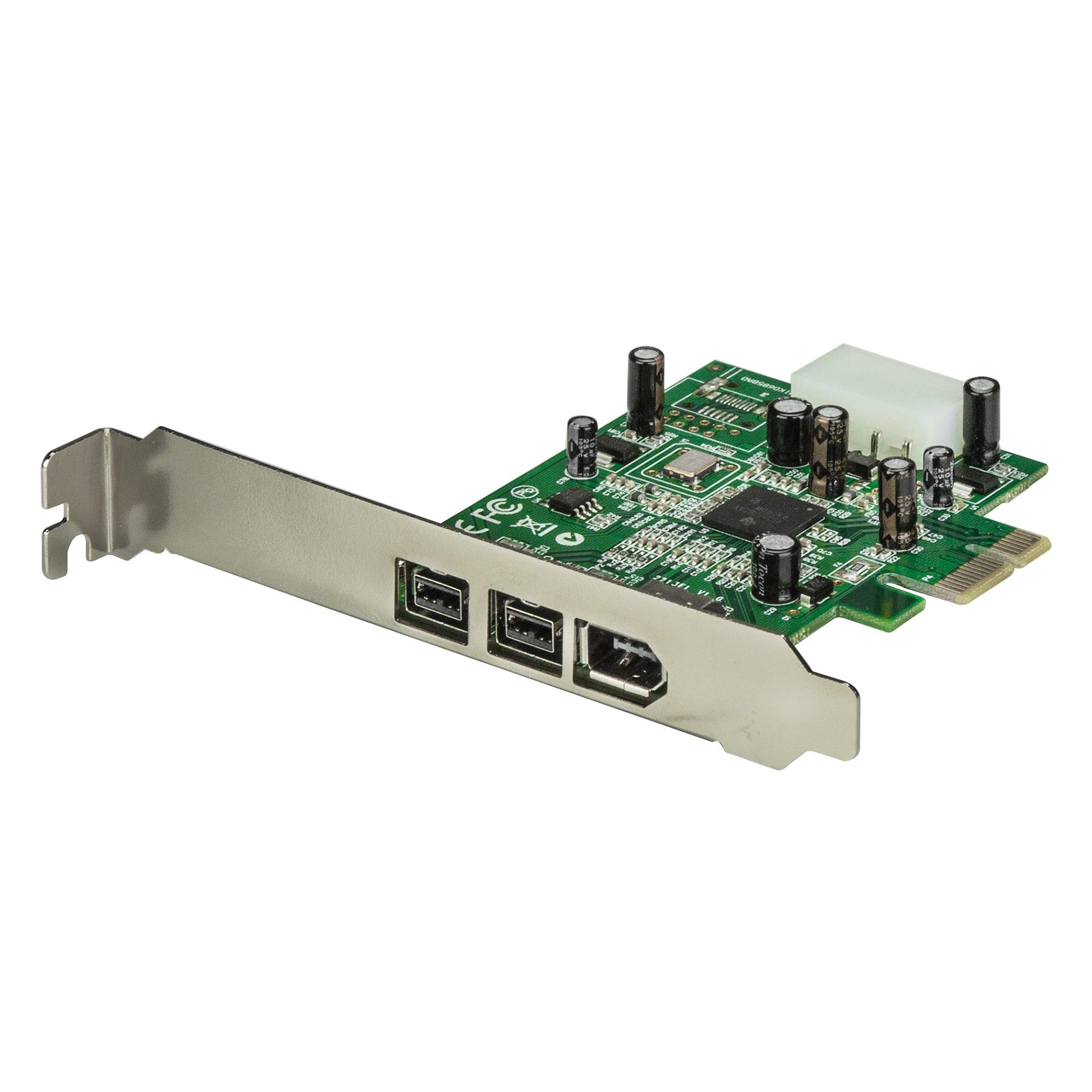 StarTech.com 3 Port 2b 1a 1394 PCI Express FireWire Card Adapter-0