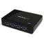 StarTech.com 4 Port Black SuperSpeed USB 3.0 Hub - 5Gbps-0