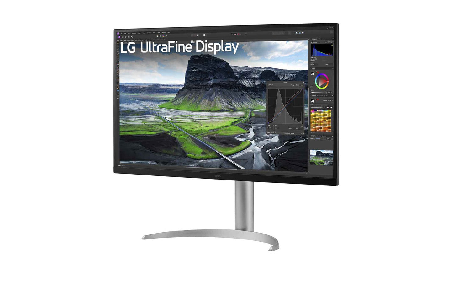 LG 32BQ85U-W computer monitor 80 cm (31.5") 3840 x 2160 pixels 4K Ultra HD LED Black, White-1