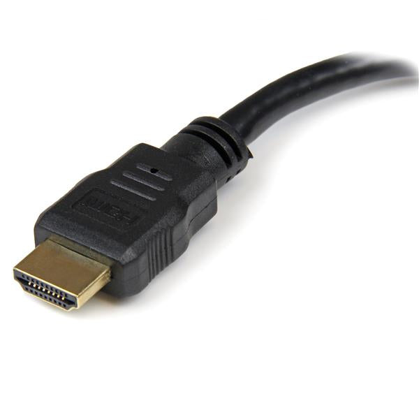 StarTech.com 8in HDMI to DVI-D Video Cable Adapter - HDMI Male to DVI Female-1
