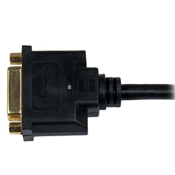 StarTech.com 8in HDMI to DVI-D Video Cable Adapter - HDMI Male to DVI Female-3