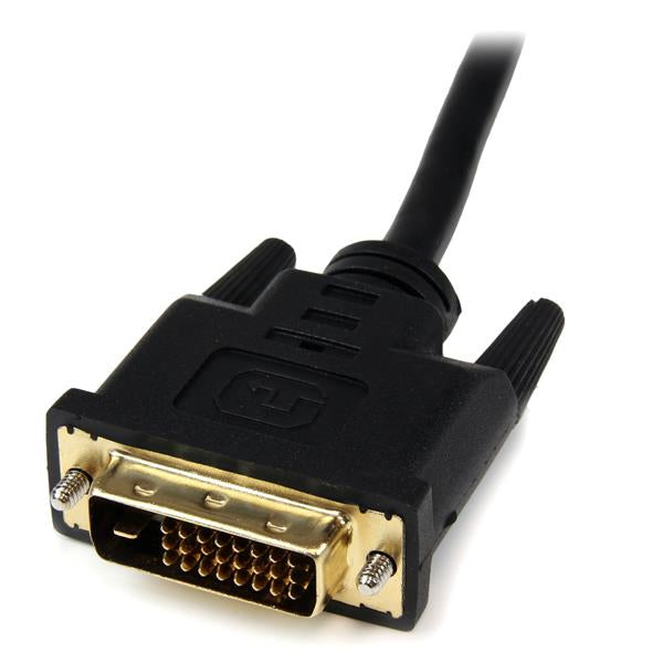 StarTech.com 8in HDMI to DVI-D Video Cable Adapter - HDMI Female to DVI Male-2