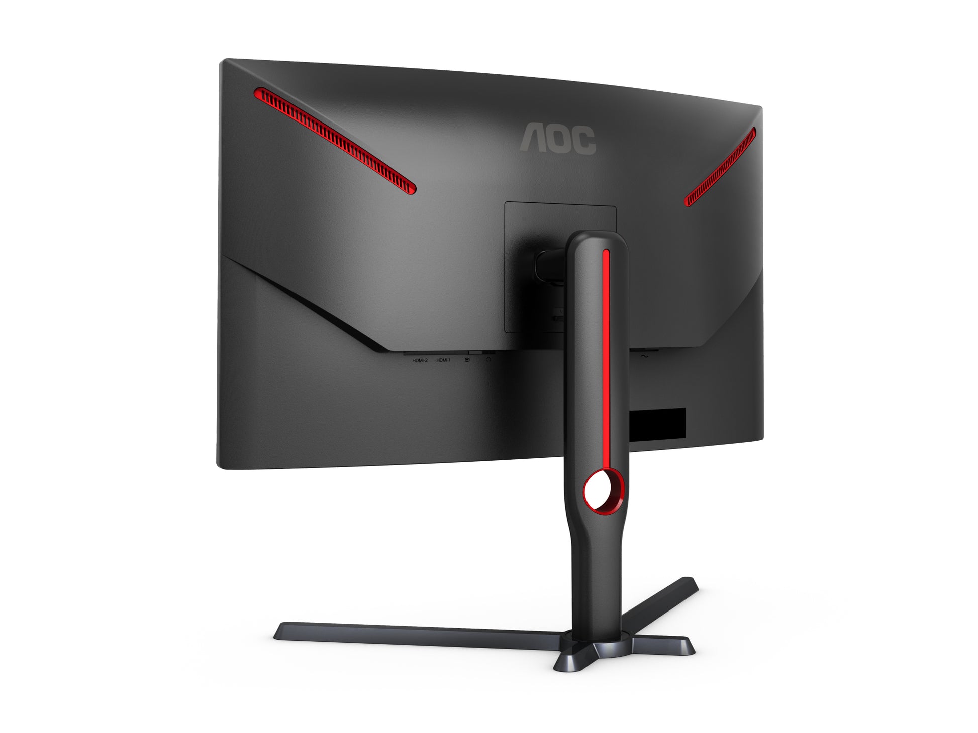 AOC G3 CQ27G3S computer monitor 68.6 cm (27") 2560 x 1440 pixels Quad HD LED Black, Red-5