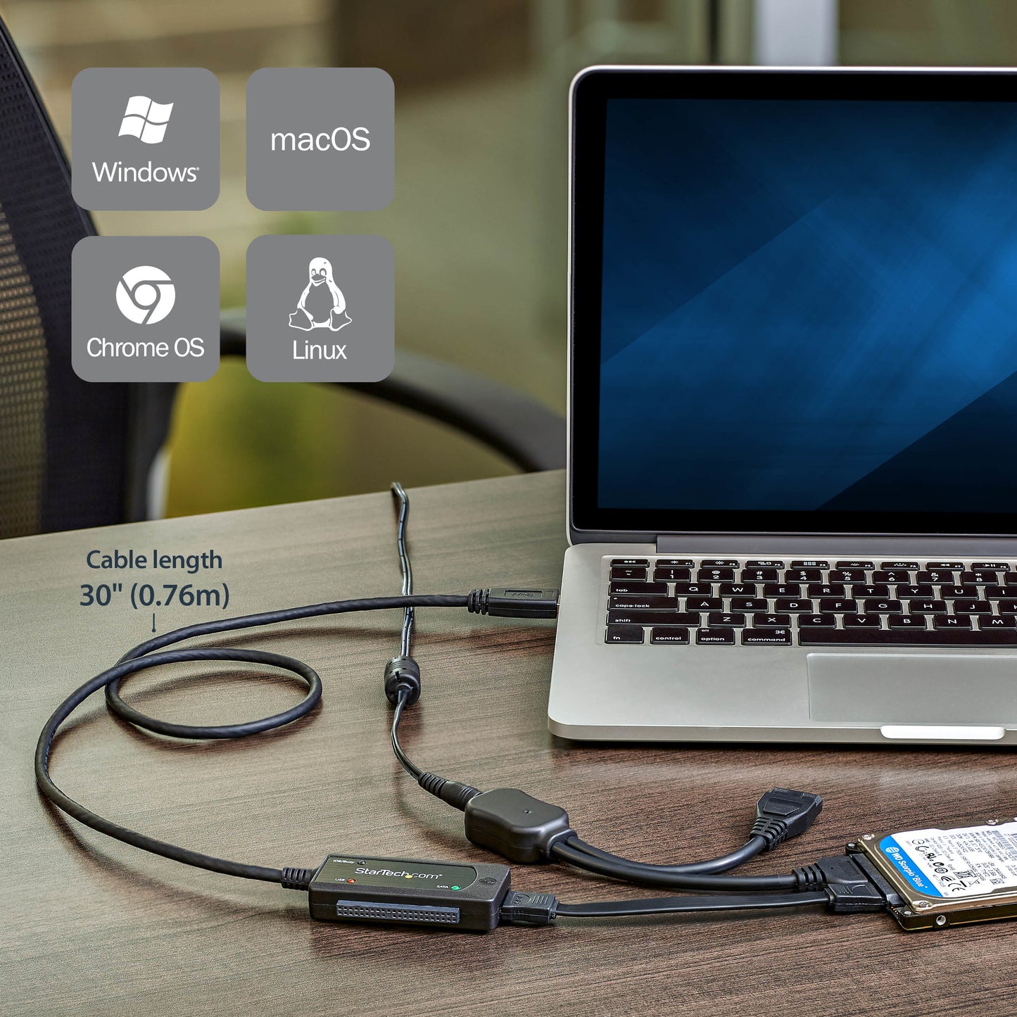 StarTech.com SATA to USB Cable - USB 3.1 (10Gbps) - UASP-9